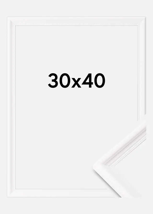 Rám Gala Akrylové sklo Biela 30x40 cm