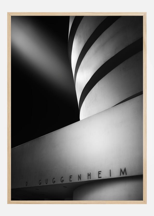 The Guggenheim Museum Plagát