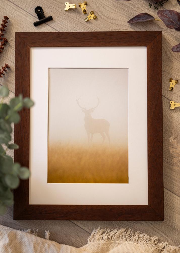 Rám Juno Akrylové sklo Teak 50x65 cm