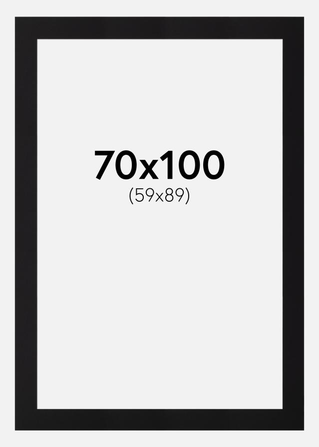 Pasparta Canson Cierna Biely stred 70x100 cm (59x89)