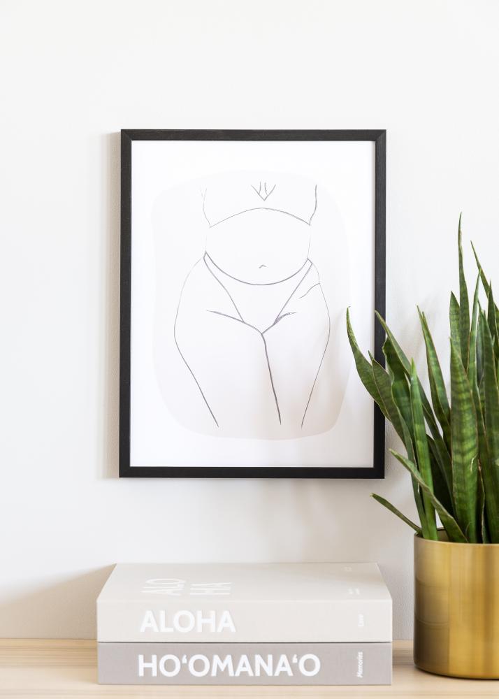 Rám Soul Akrylové sklo Čierna 59,4x84,1 cm (A1)