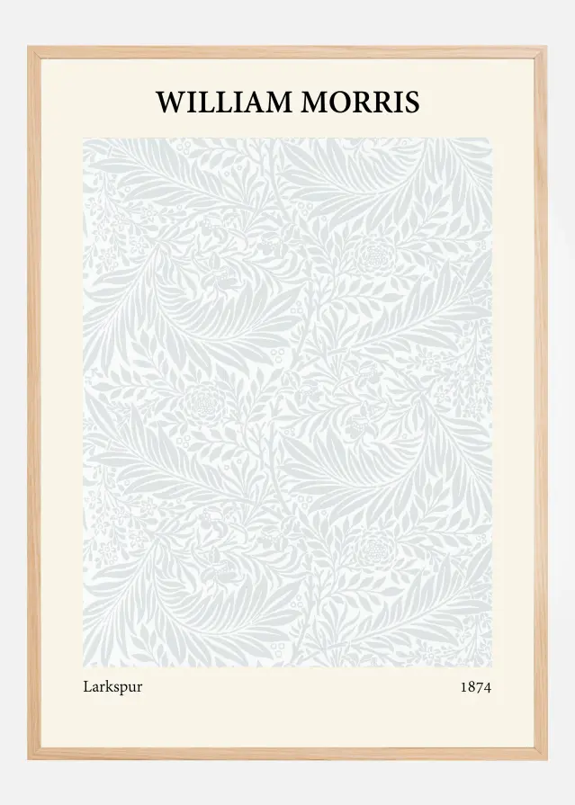 William Morris - Larkspur 5 Plagát