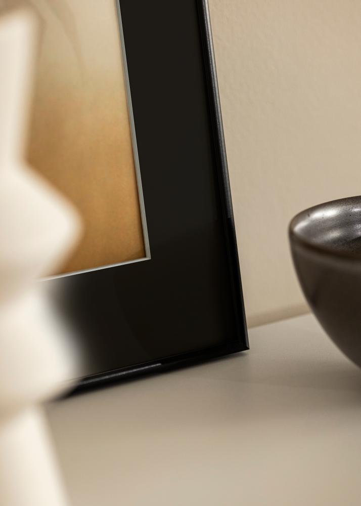 Rám Visby Cierna 30x40 cm - Pasparta Cierna 21x30 cm