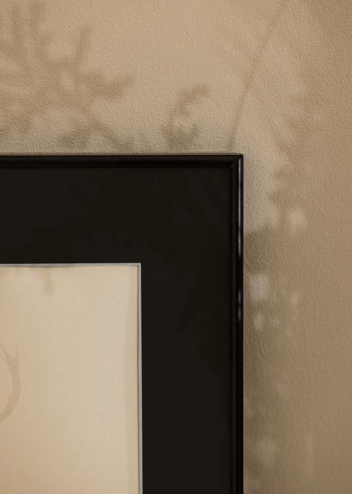 Rám Visby Cierna 30x40 cm - Pasparta Cierna 21x30 cm