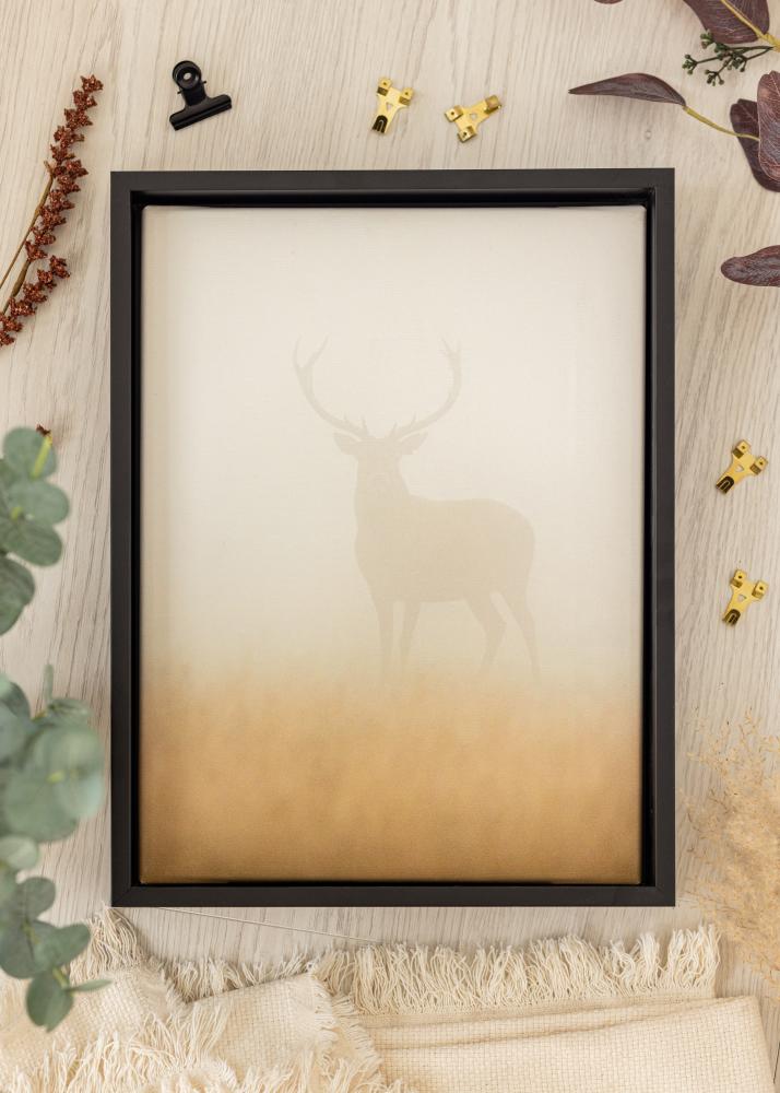 Rám Osiris Rám pre obraz na plátne Cierna - Lubovolný rozmer