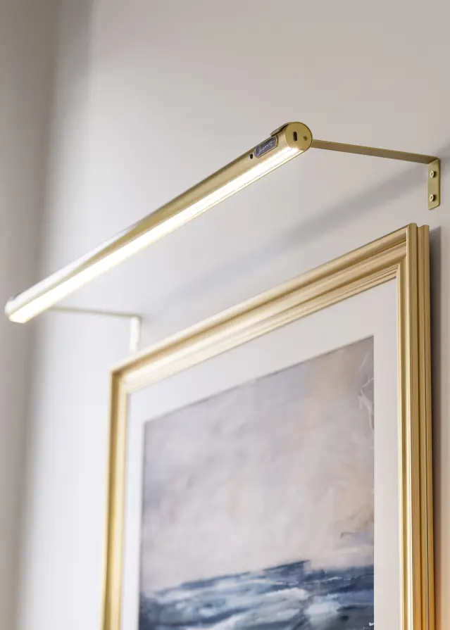 KAILA Brilliance Batériové osvetlenie obrazov 80 cm - Zlatý