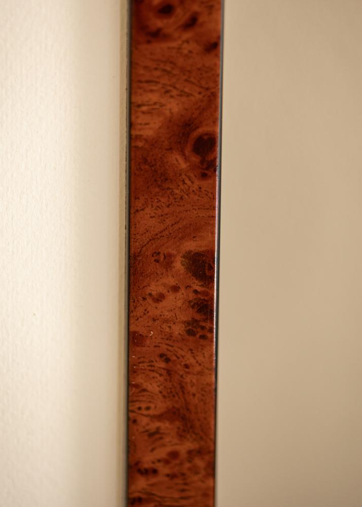 Rám Hermes Akrylové sklo Burr Walnut 70x100 cm