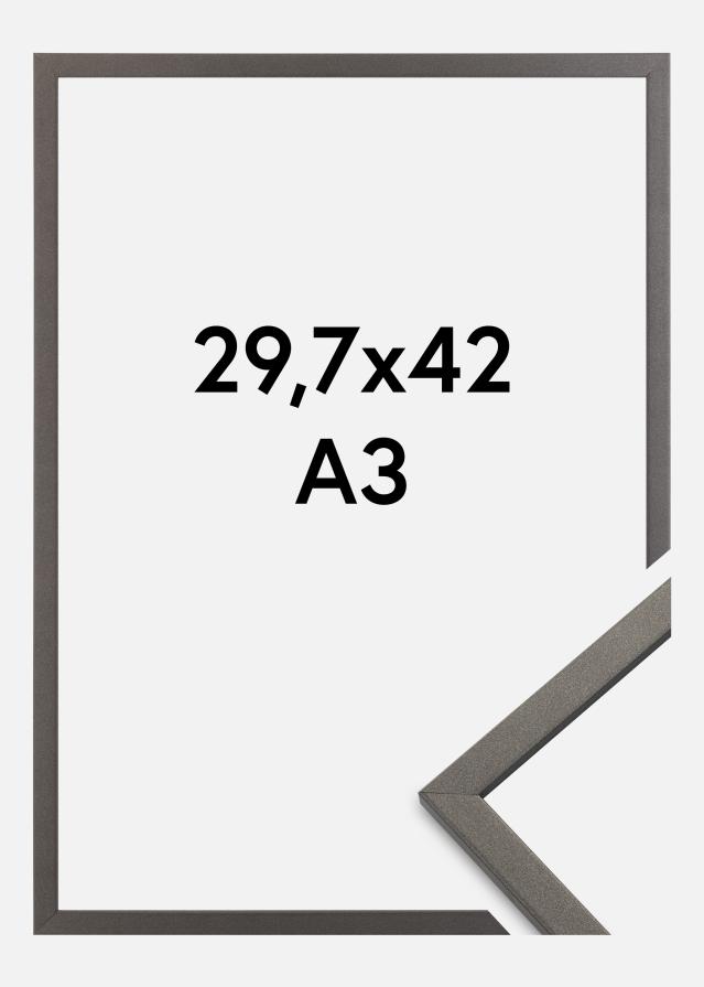 Rám Edsbyn Akrylové sklo Grafit 29,7x42 cm (A3)