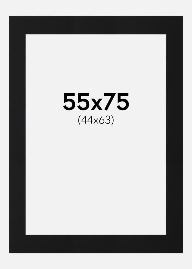 Pasparta Čierny Štandard (Biele Jadro) 55x75 cm (44x63)