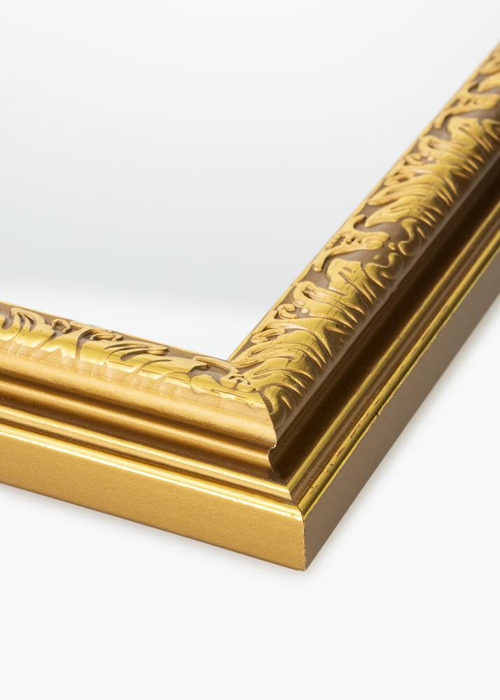 Zrkadlo Nostalgia Zlatá 80x80 cm