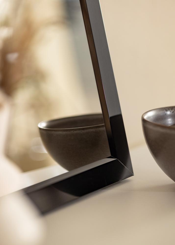 Zrkadlo Åsarna Cierny lesklý - Vlastné Miera