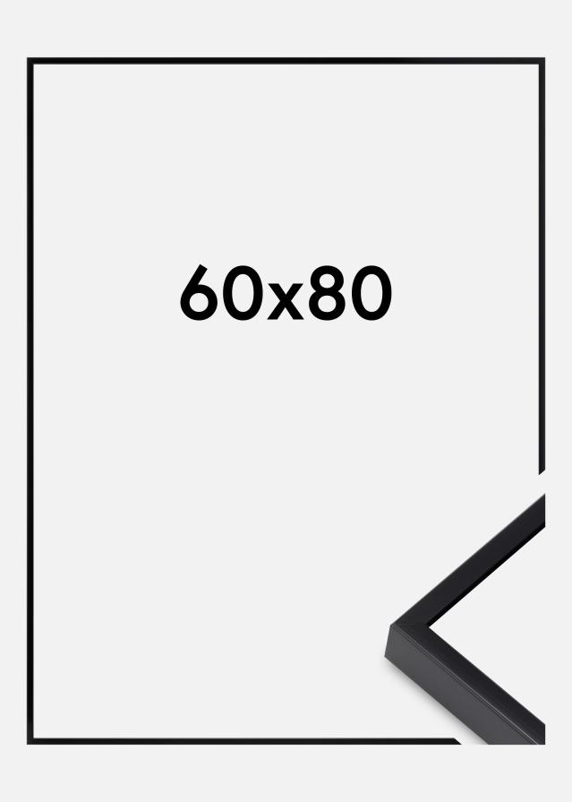 Hliníkový rám Akrylové sklo Cierna 60x80 cm