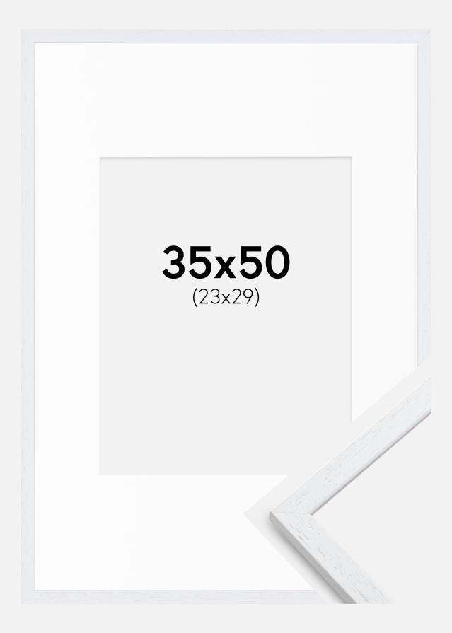 Rám Edsbyn Warm White 35x50 cm - Pasparta Biela 24x30 cm