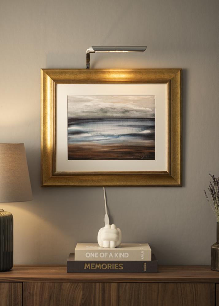 Eklunds Uno 1 obrazové svietidlá - Brúsená Ocel