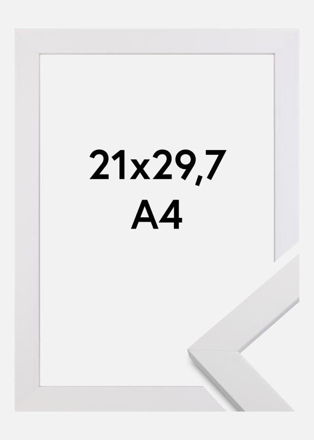 Rám White Wood Akrylové sklo 21x29,7 cm (A4)