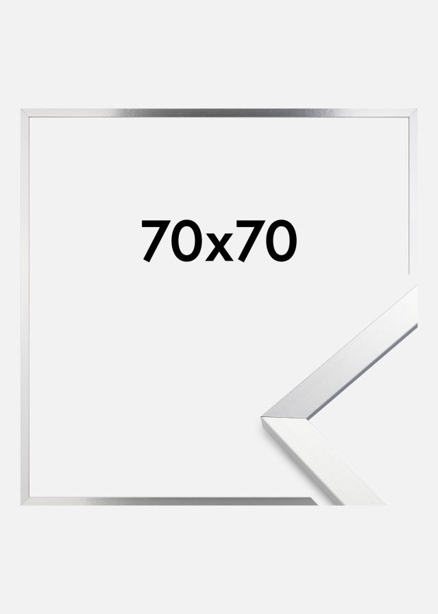 Rám Trendy Akrylové sklo Strieborná 70x70 cm