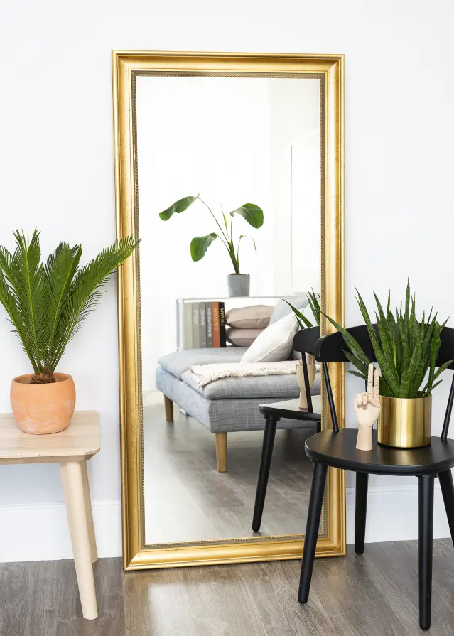 Zrkadlo Baroque Klasický Zlatá 60x150 cm