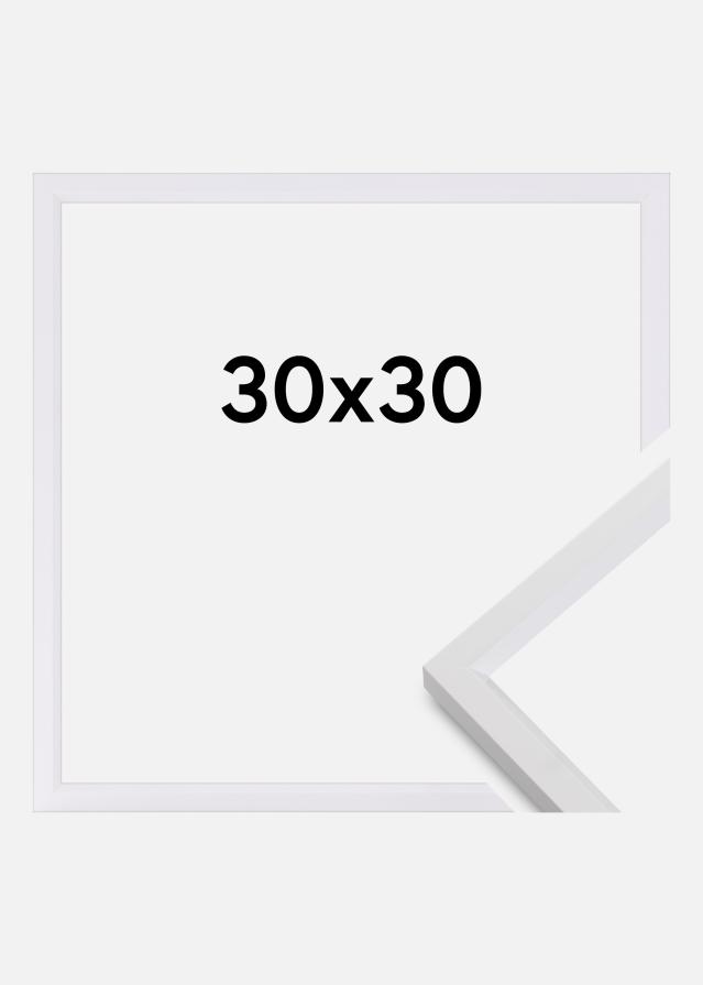 Rám Steel Style Biela 30x30 cm