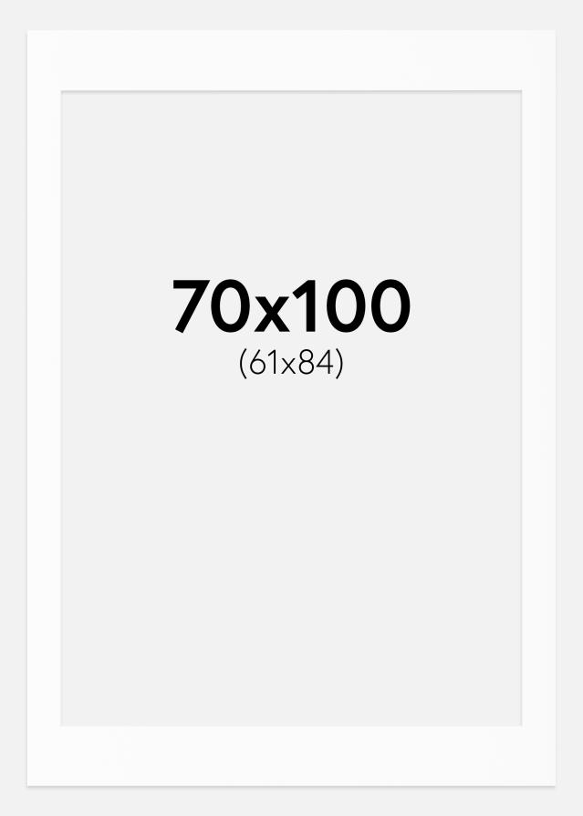 Pasparta Canson Biela Biely stred 70x100 cm (61x84)