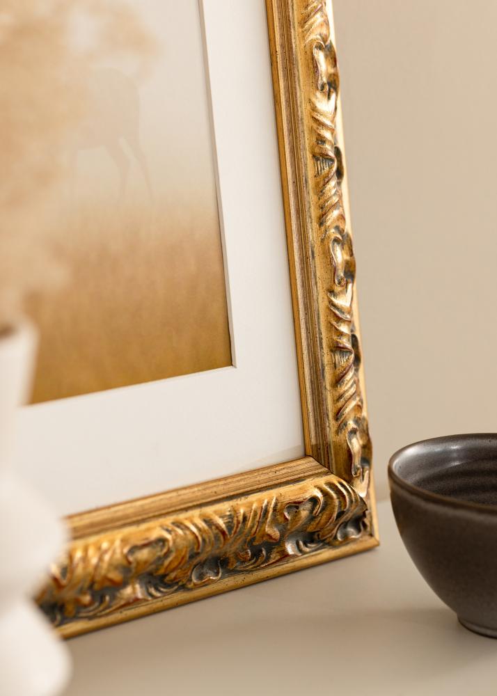 Rám Odin Zlatá/Cervená - Lubovolný rozmer