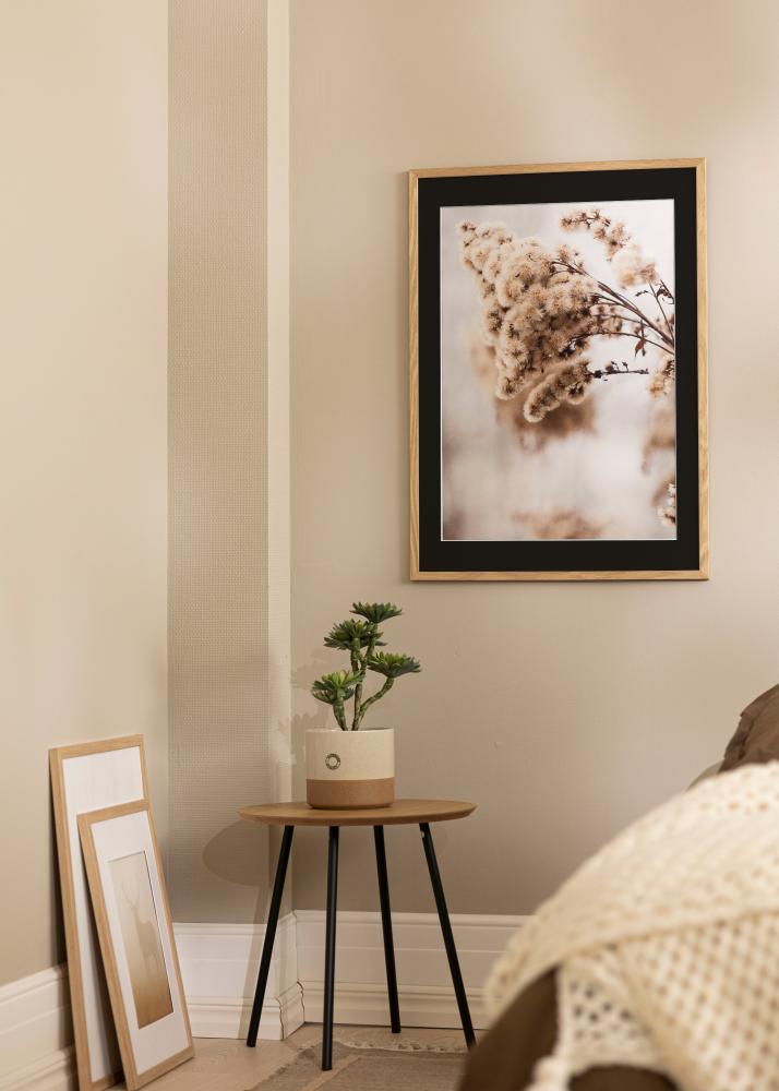 Rám Trendy Dub 50x60 cm - Pasparta Cierna 40x50 cm