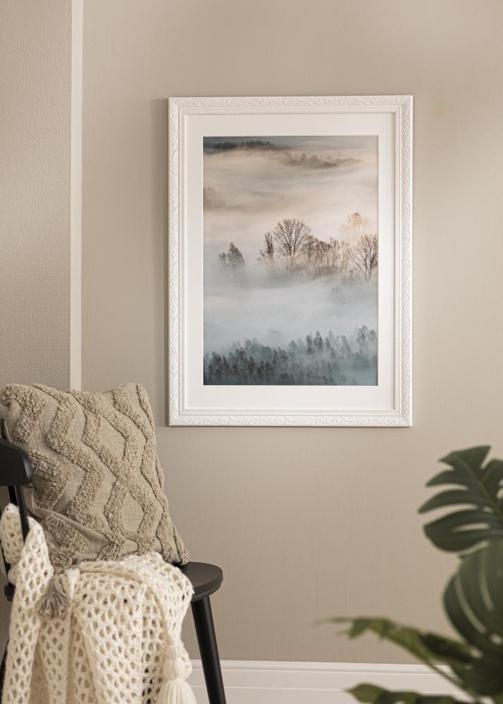 Rám Barok Biela 40x50 cm