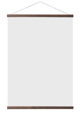 Plagátové lišty ChiCura Tmavá Jasen - 100 cm