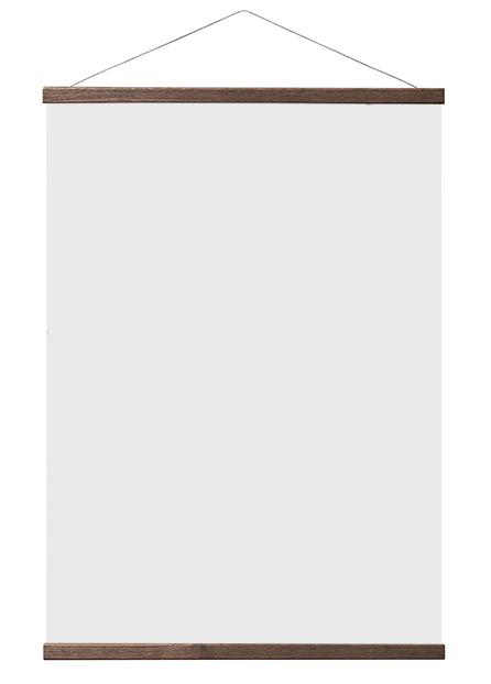 Plagátové lišty ChiCura Tmavá Jasen - 60 cm