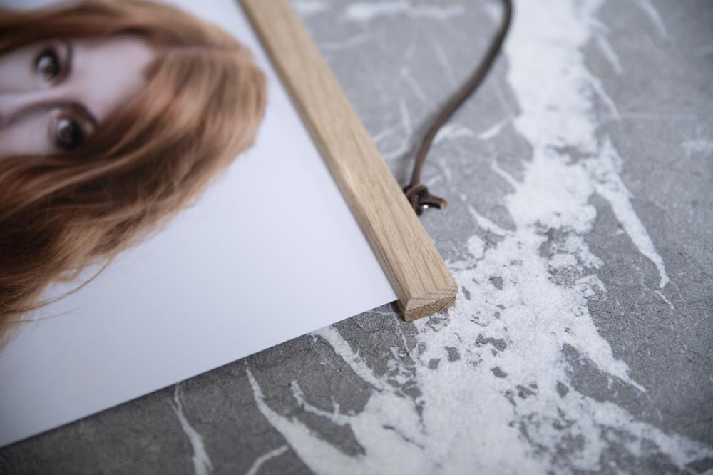 Plagátové lišty Dub - 61 cm