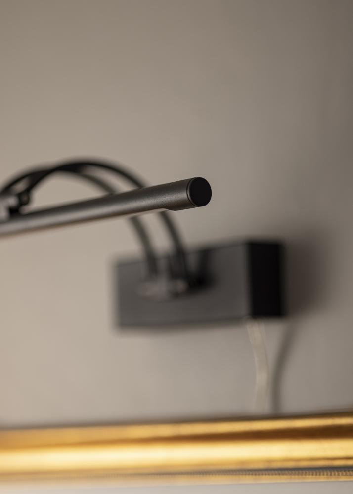 Gunnebo V962 LED obrazové svietidlá 37 cm - Cierna