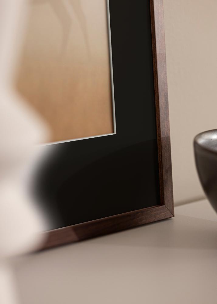 Rám Galant Orech 35x50 cm - Pasparta Cierna 11x17 inches