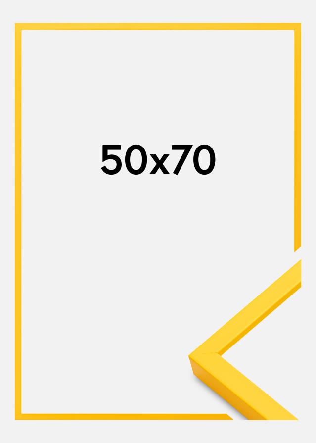 Rám E-Line Akrylové sklo Žltá 50x70 cm