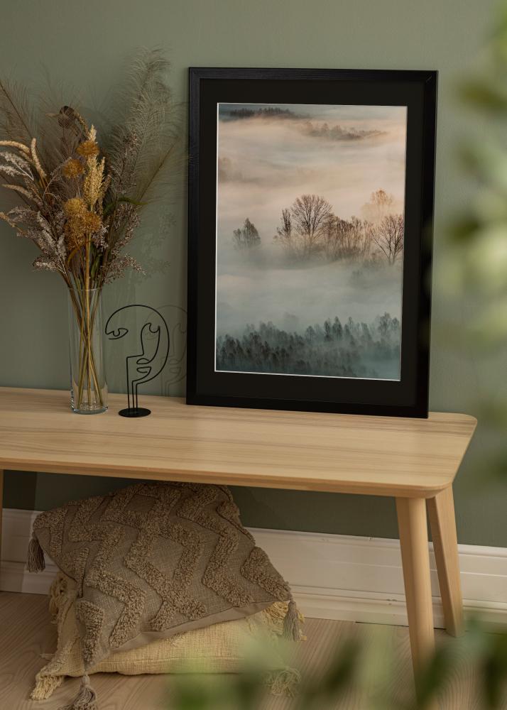 Rám Trendline Cierna 35x45 cm - Pasparta Cierna 24x34 cm