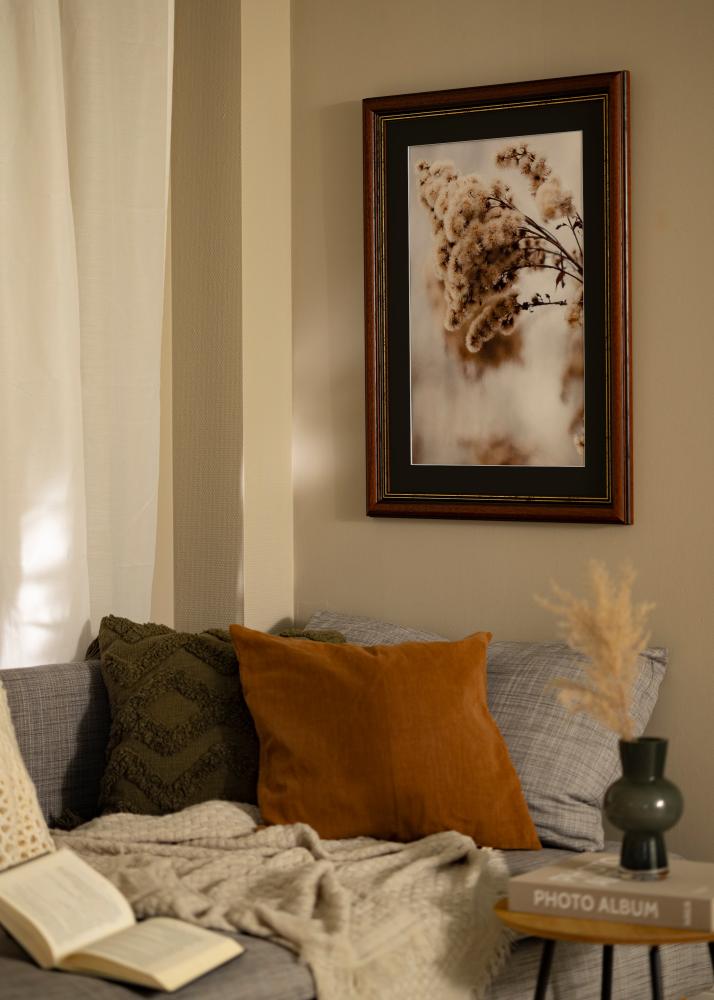 Rám Old Retro 40x50 cm - Pasparta Cierna 27x35 cm