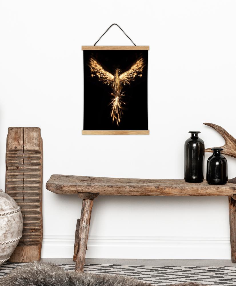 Plagátové lišty Dub - 61 cm