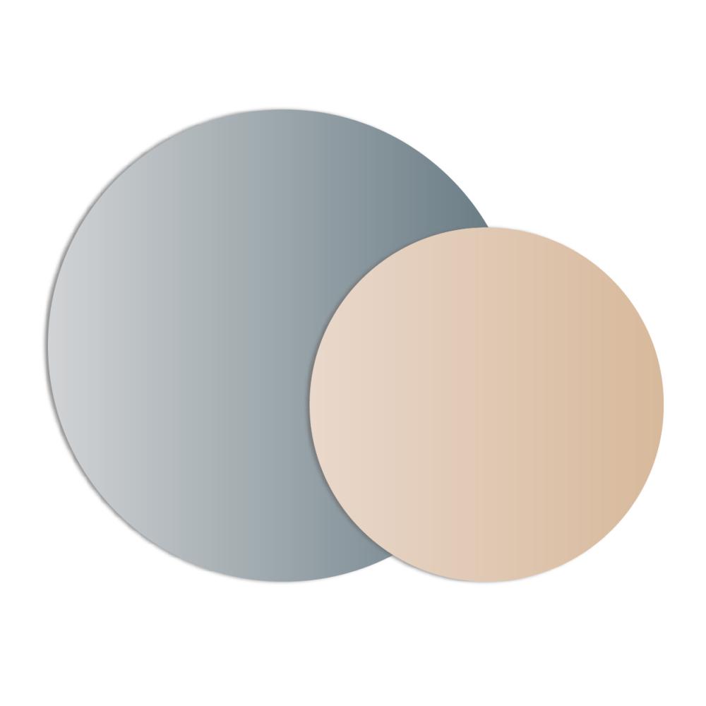 Zrkadlo Clear & Rose Gold 80x100 cm