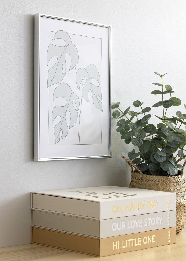 Rám Hipster Akrylové sklo Strieborná 70x100 cm