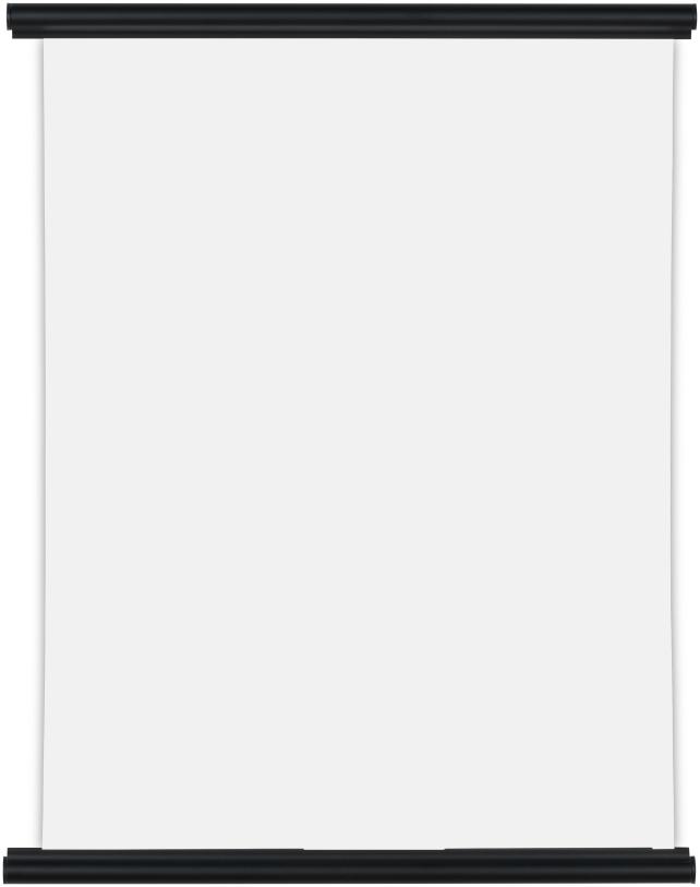 Plagátové lišty Hliník Cierna - 100 cm