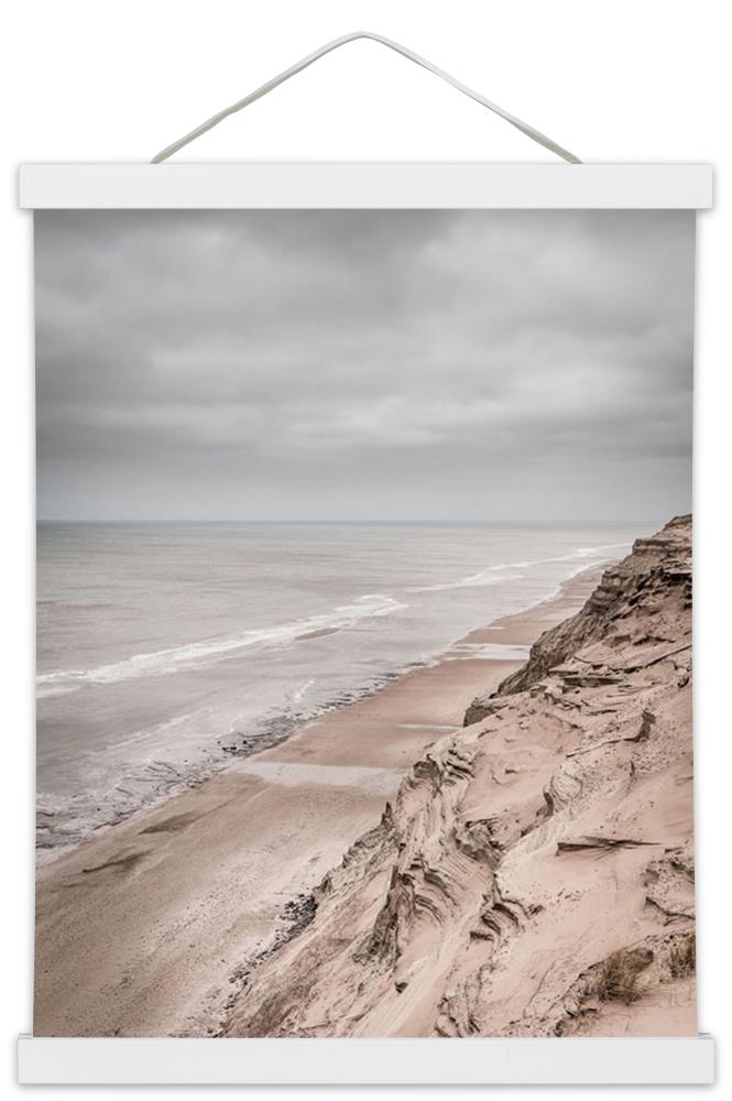 Plagátové lišty Biela - 90 cm