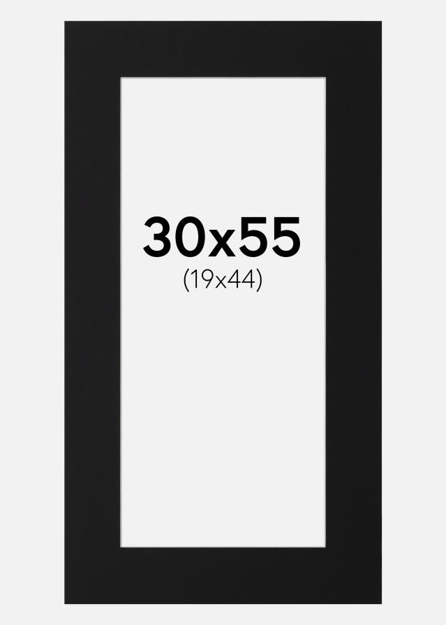 Pasparta Čierny Štandard (Biele Jadro) 30x55 cm (19x44)