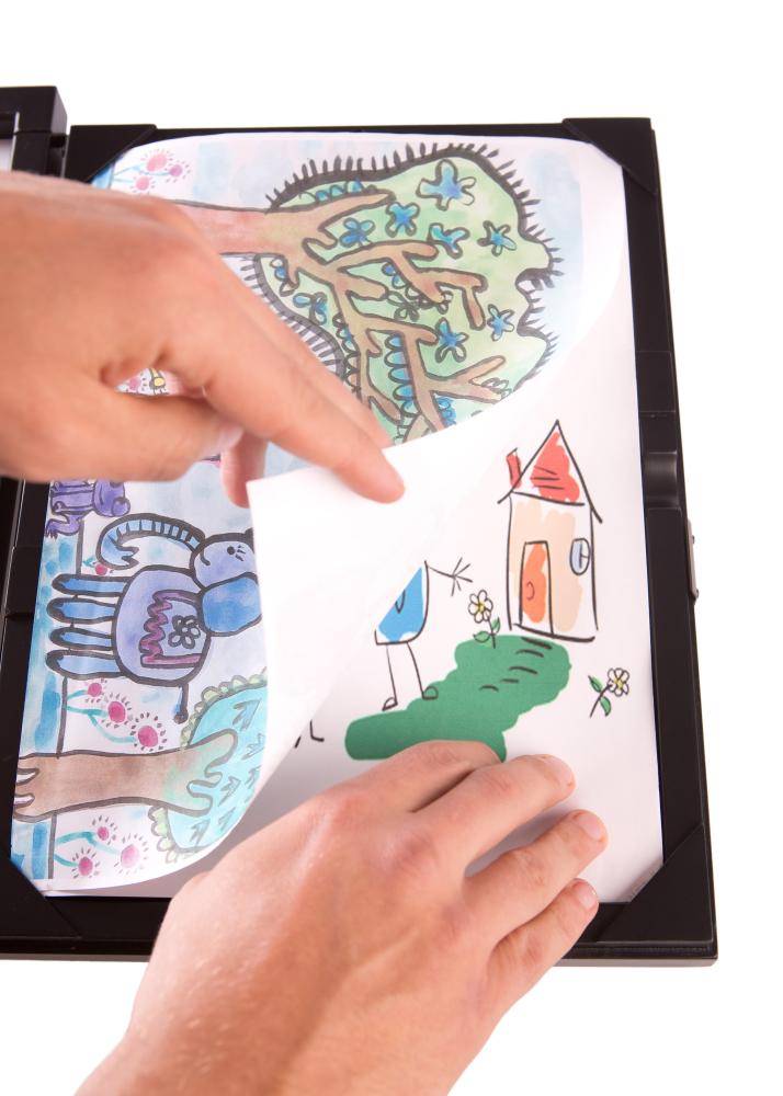 Rám na kresby Little Davinci Cierna A3