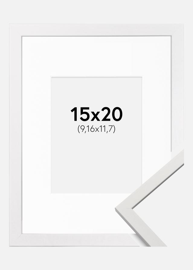 Rám Edsbyn Biela 15x20 cm - Pasparta Biela 4x5 inches