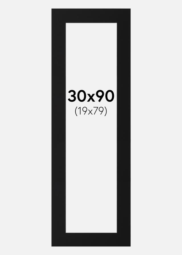 Pasparta Čierny Štandard (Biele Jadro) 30x90 cm (19x79)