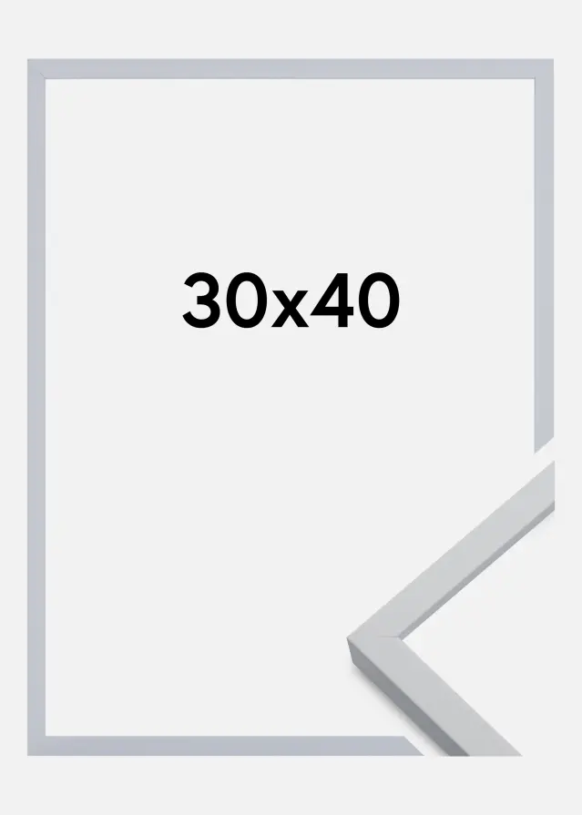 Rám Oslo Akrylové sklo Biela 30x40 cm