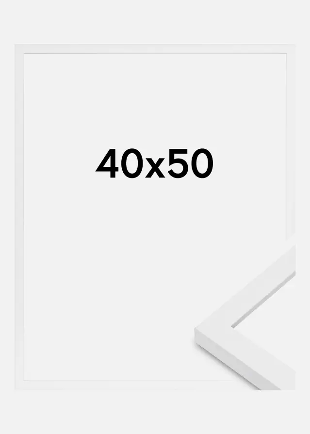 Rám Modern Akrylové sklo Biela 40x50 cm