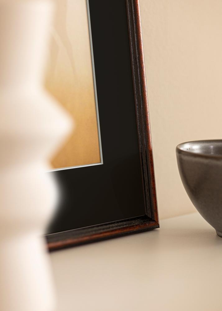 Rám Horndal Orech 24x30 cm - Pasparta Cierna 18x24 cm