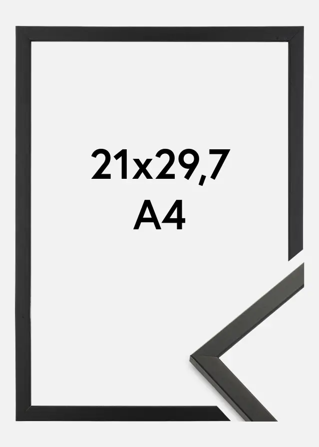 Rám Galant Akrylové sklo Cierna 21x29,7 cm (A4)