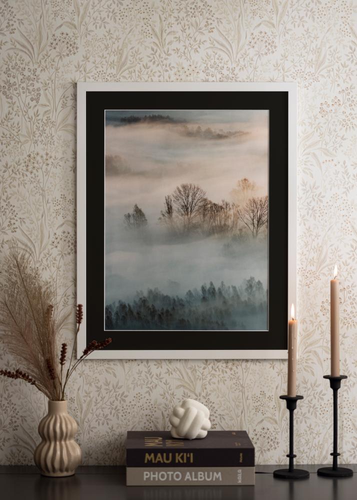 Rám Trendline Biela 35x45 cm - Pasparta Cierna 24x34 cm