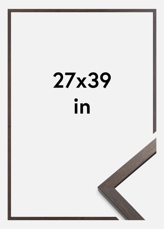 Rám Trendy Akrylové sklo Orech 27x39 inches (68,58x99,06 cm)