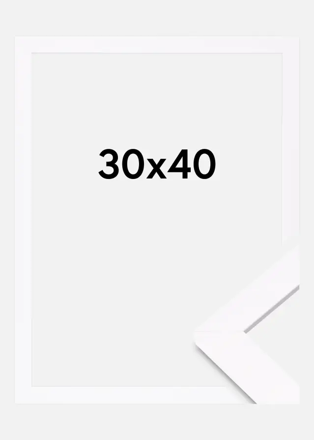 Rám Deco Akrylové sklo Biela 30x40 cm